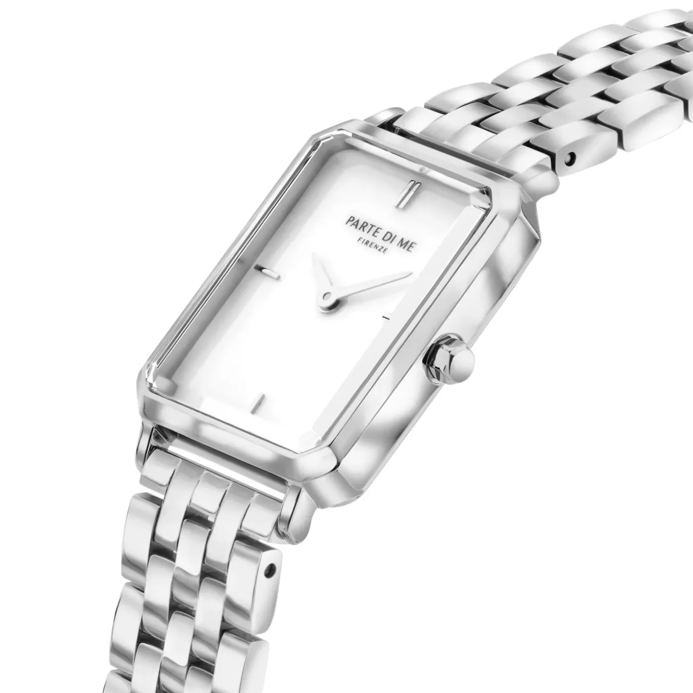 Orologio rechteckige Damenuhr silberfarben und Perlmutt|Parte di Me Clearance