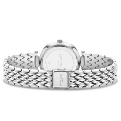 Orologio runde Damenuhr silberfarben und taupe|Parte di Me Clearance