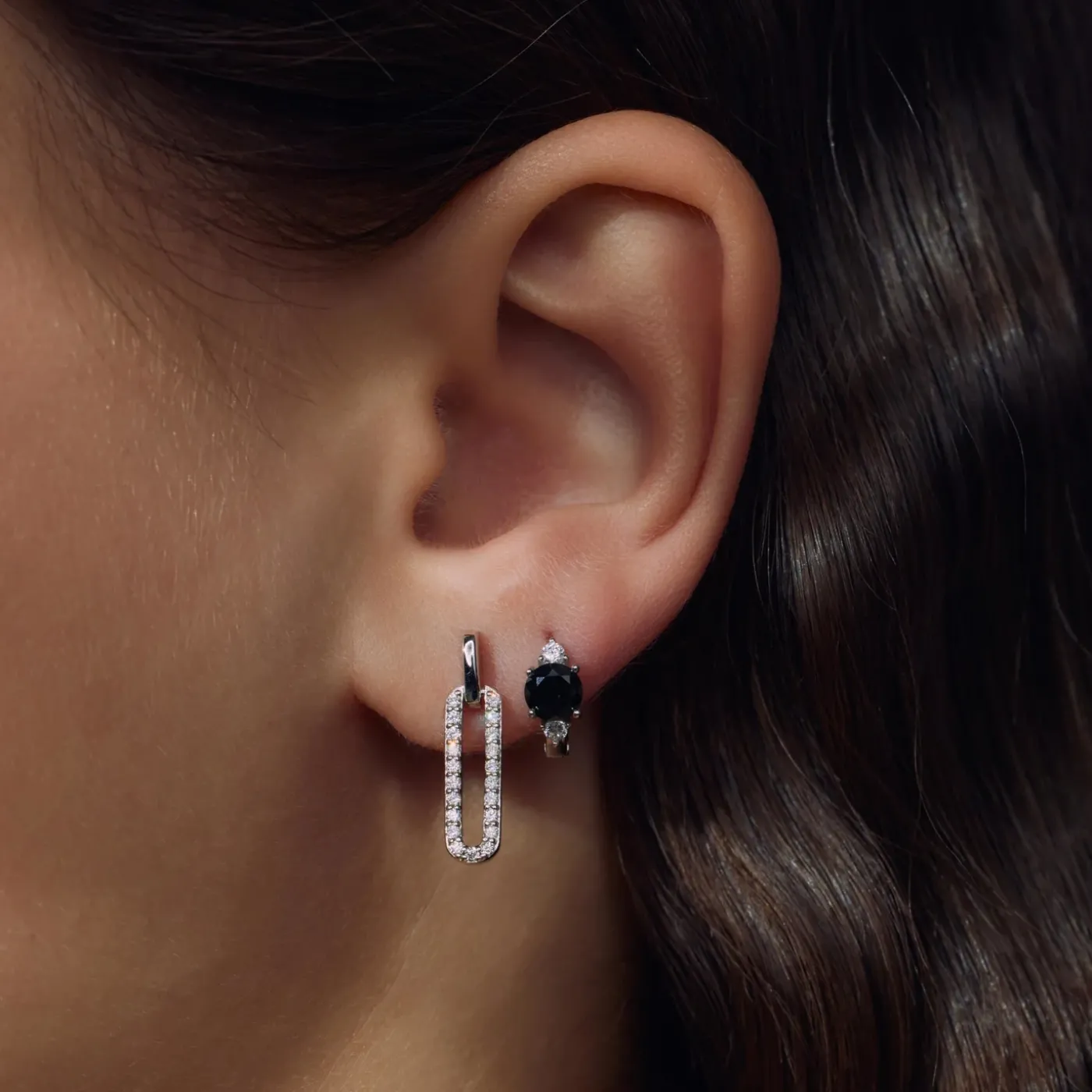 Ponte Vecchio Cartolina Ohrringe aus 925er Sterlingsilber mit Zirkoniasteinen|Parte di Me Discount