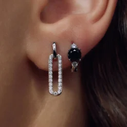 Ponte Vecchio Cartolina Ohrringe aus 925er Sterlingsilber mit Zirkoniasteinen|Parte di Me Discount