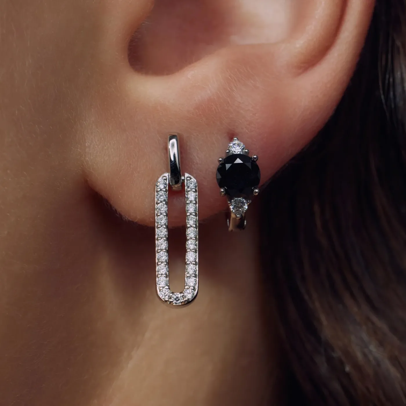 Ponte Vecchio Cartolina Ohrringe aus 925er Sterlingsilber mit Zirkoniasteinen|Parte di Me Discount