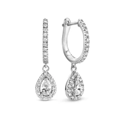 Ponte Vecchio Dalia Ohrringe aus 925er Sterlingsilber mit Zirkoniasteinen|Parte di Me Clearance