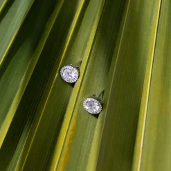 Ponte Vecchio Dalia Ohrstecker aus 925er Sterlingsilber mit Zirkoniasteinen|Parte di Me New
