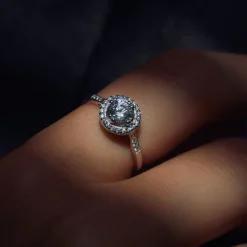 Ponte Vecchio Dalia Ring aus 925er Sterlingsilber mit Zirkoniastein|Parte di Me Hot