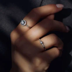 Ponte Vecchio Santa Trinita Ring aus 925er Sterlingsilber mit Zirkoniasteinen|Parte di Me Discount