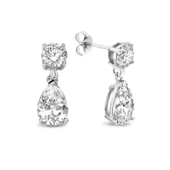 Ponte Vecchio Sienna Ohrringe aus 925er Sterlingsilber mit Zirkoniastein|Parte di Me Outlet