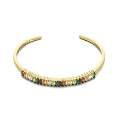 Santa Maria del Fiore Armreif aus vergoldetem 925er Sterlingsilber mit farbigen Zirkoniasteinen|Parte di Me Discount