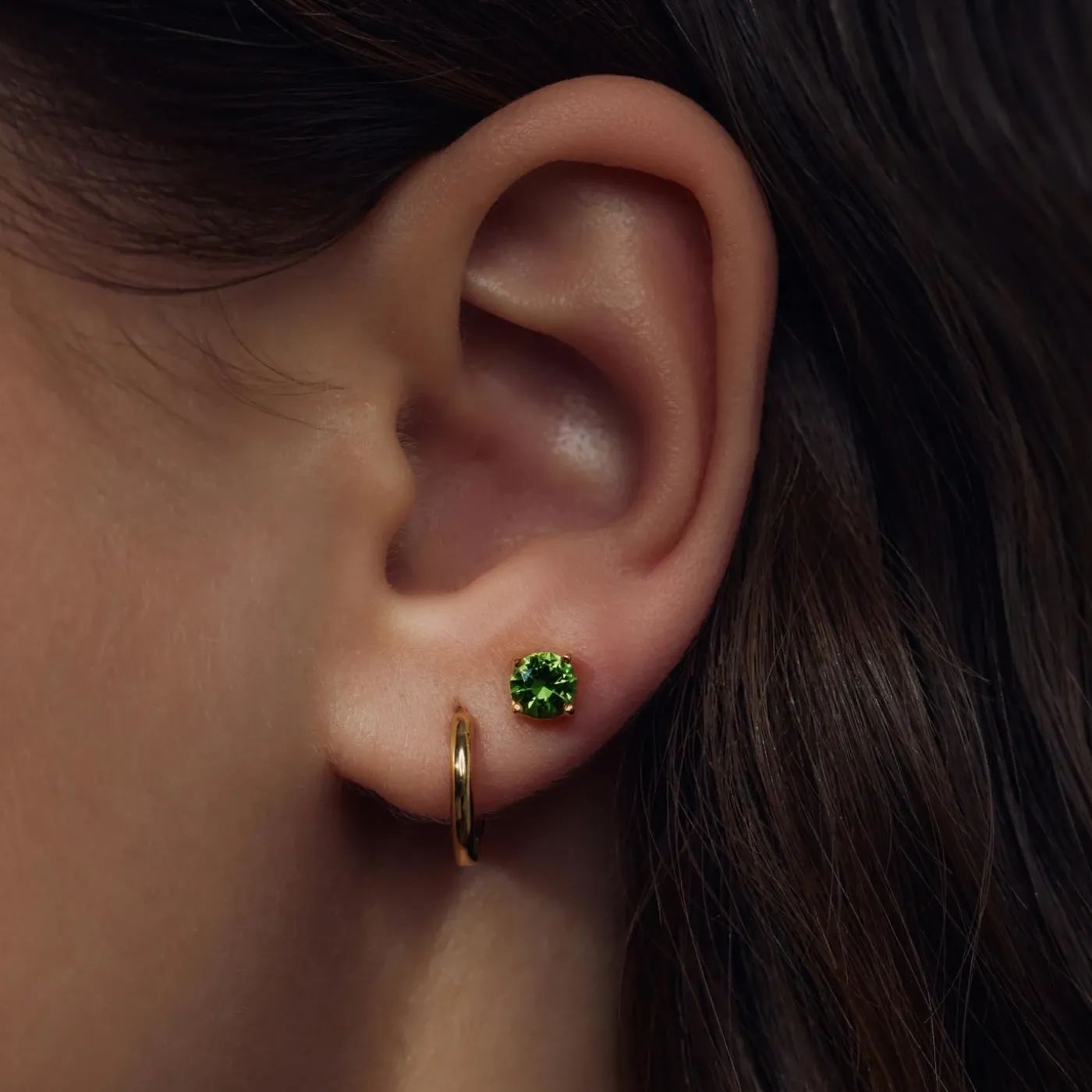 Santa Maria della Base Ohrringe aus vergoldetem 925er Sterlingsilber mit 14 Karat Goldplattierung|Parte di Me Online