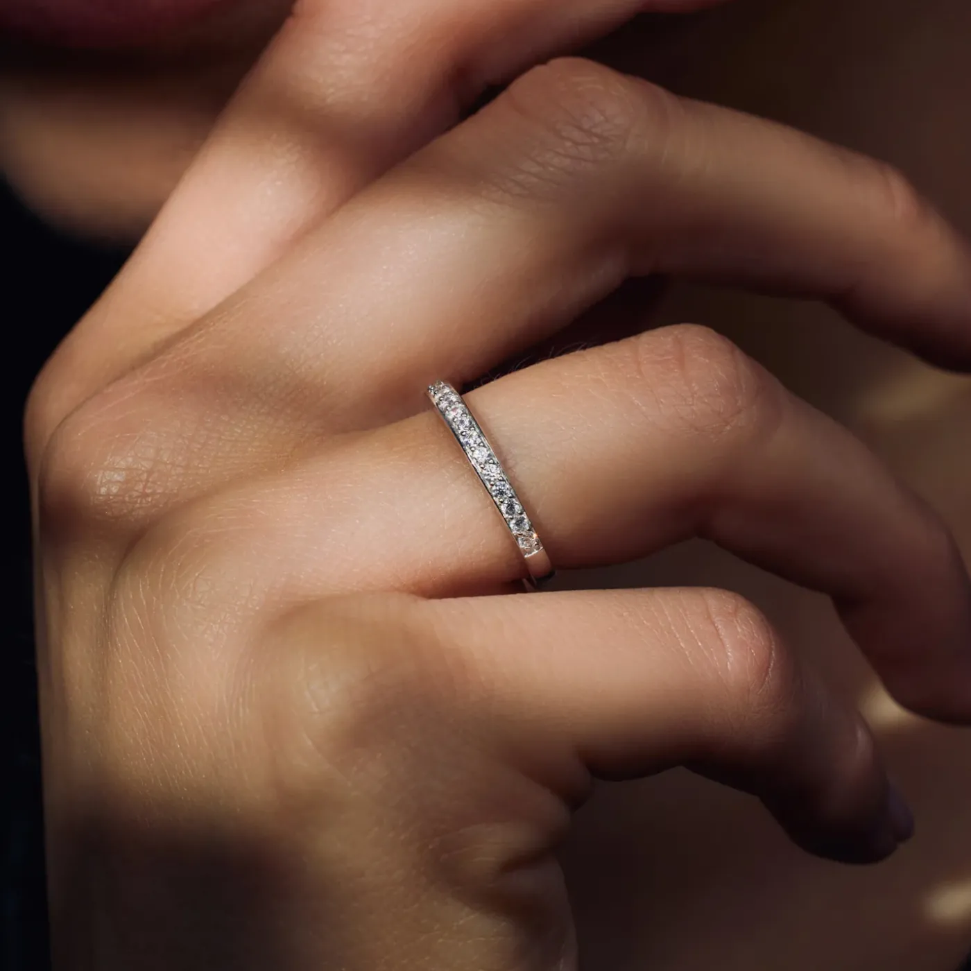 Santa Maria della Base Ring aus 925er Sterlingsilber mit Zirkoniasteinen|Parte di Me Hot