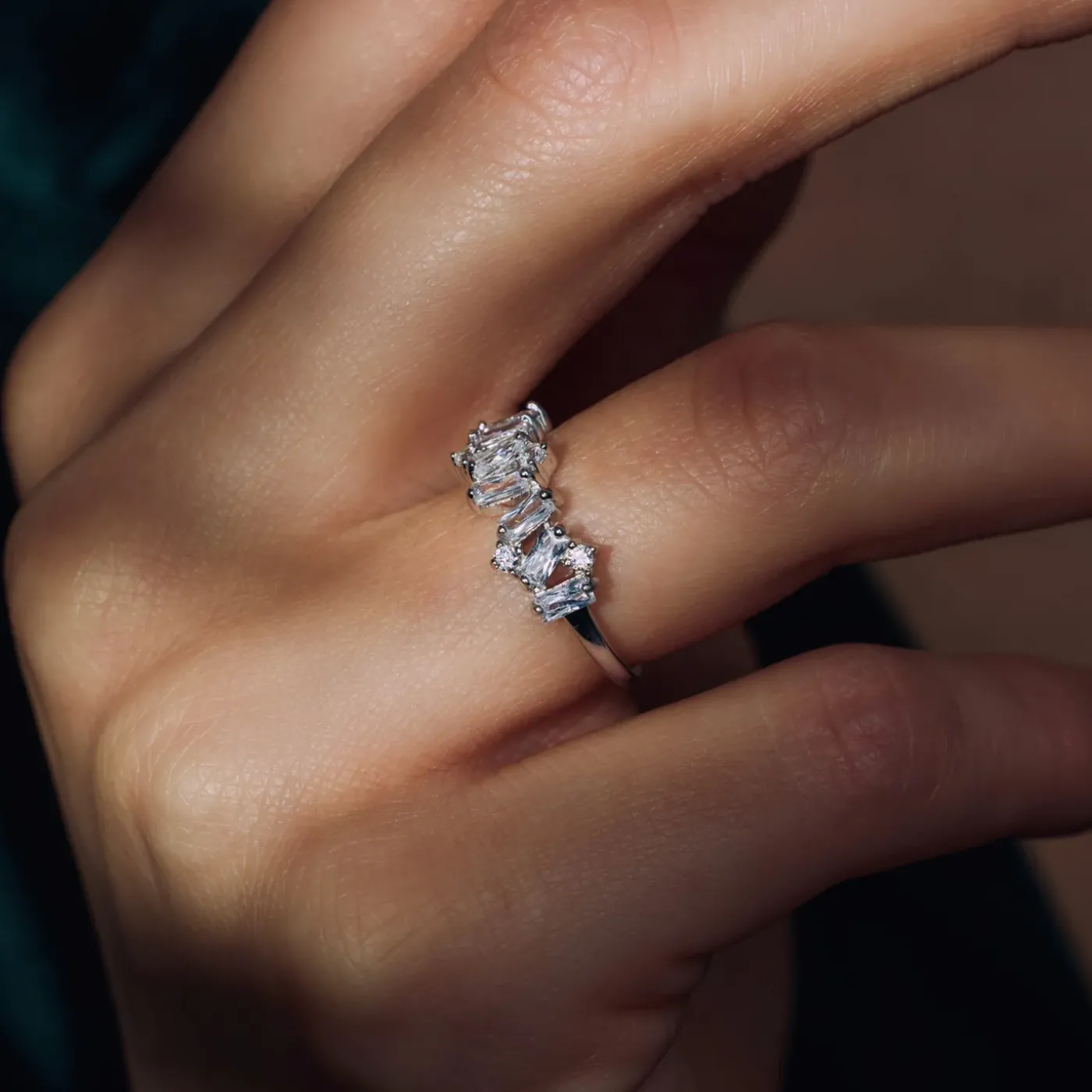 Santa Maria della Base Ring aus 925er Sterlingsilber mit Zirkoniasteinen|Parte di Me New