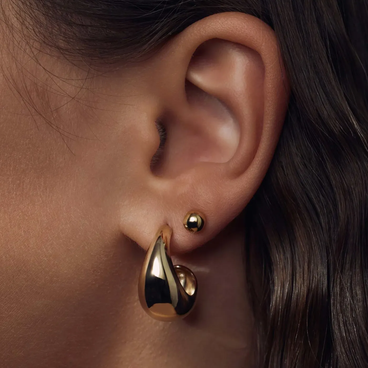 Sorprendimi 925 Sterling Silber vergoldet Ohrringe Set|Parte di Me Sale