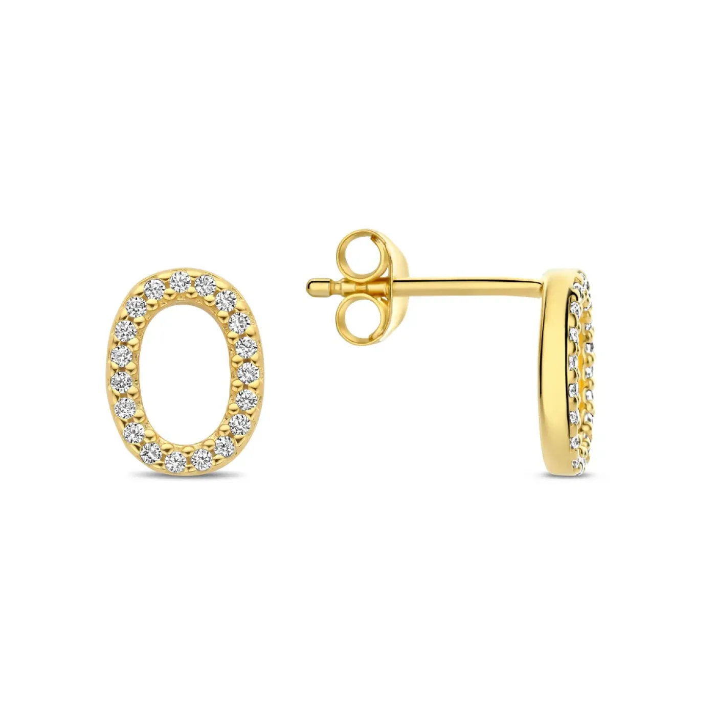 Sorprendimi 925 Sterling Silber vergoldet Ohrringe Set|Parte di Me Outlet