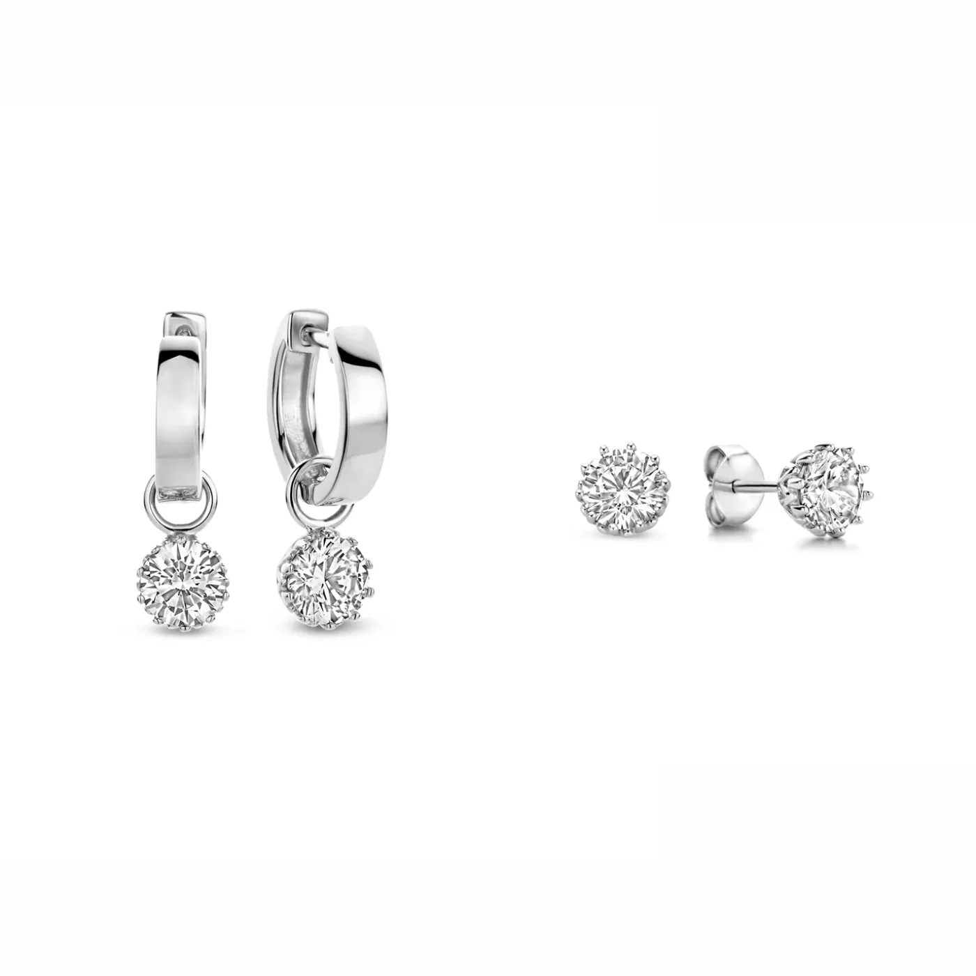 Sorprendimi 925 Sterling Silber Ohrringe mit Zirkoniasteinen besetzt|Parte di Me Online