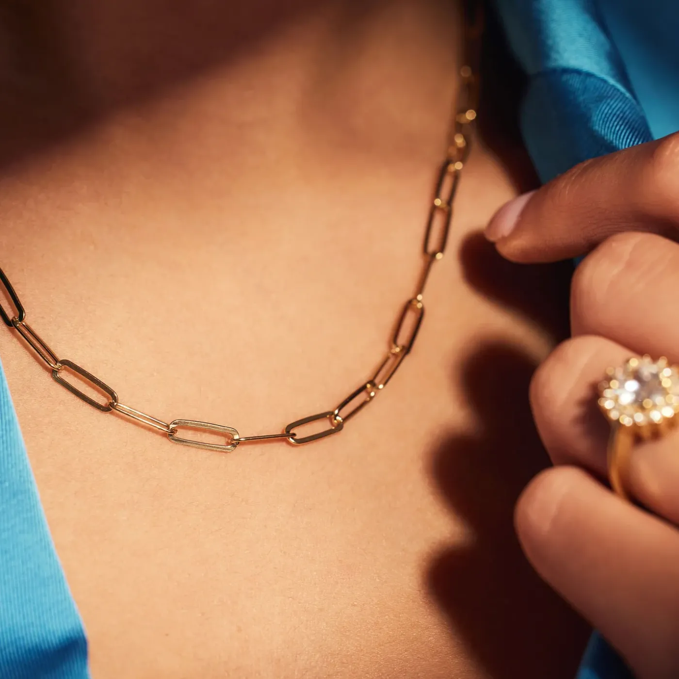 Sorprendimi 925 Sterling Silber vergoldet Halskette und Armband Geschenkset|Parte di Me Sale