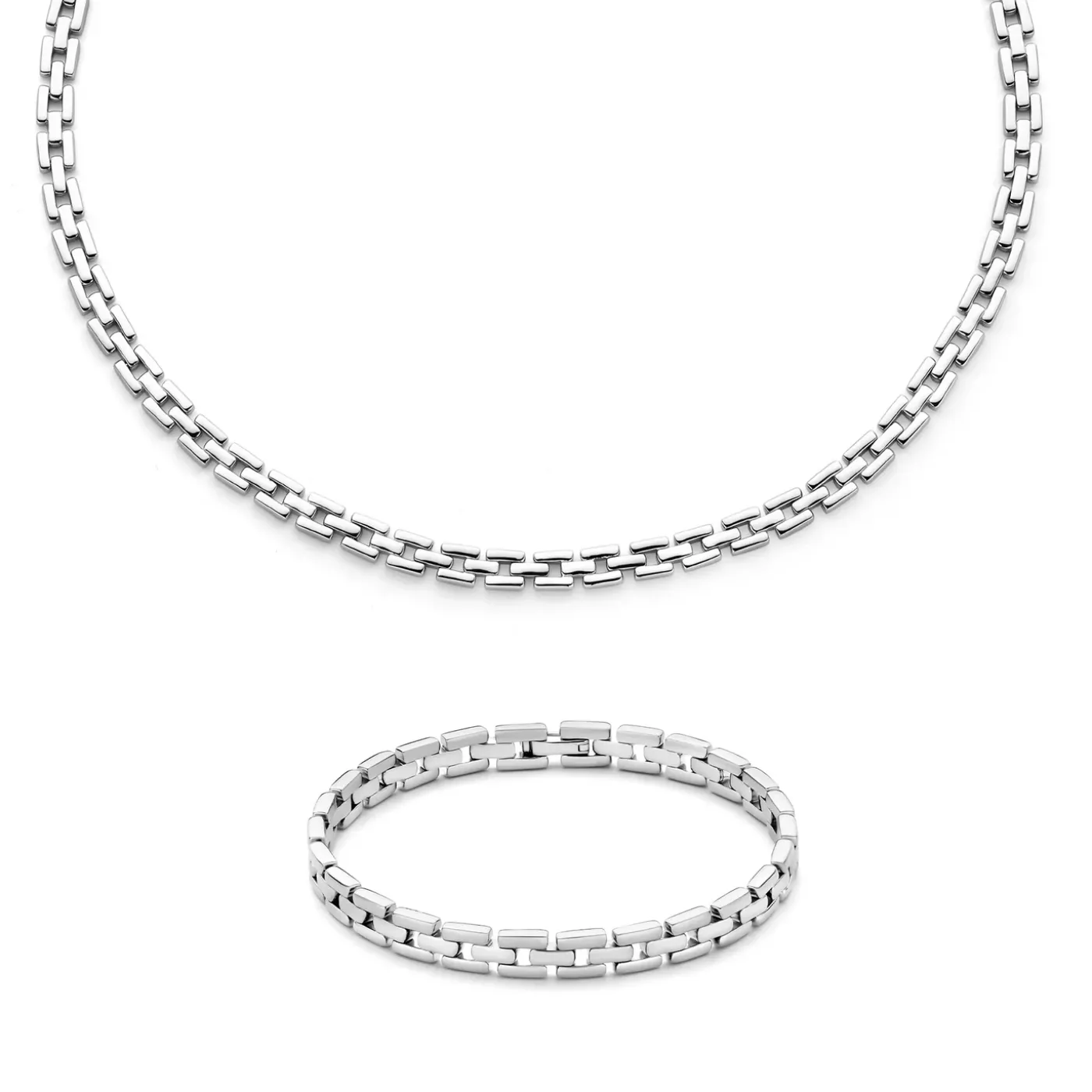 Sorprendimi 925 Sterling Silber Halskette und Armband Geschenkset|Parte di Me Sale