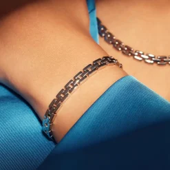 Sorprendimi 925 Sterling Silber Halskette und Armband Geschenkset|Parte di Me Sale