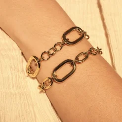 Sorprendimi 925 Sterling Silber vergoldetes Armband Geschenkset|Parte di Me Outlet