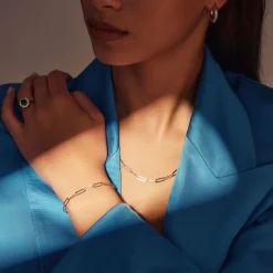 Sorprendimi 925 Sterling Silber Halskette und Armband Geschenkset|Parte di Me Sale