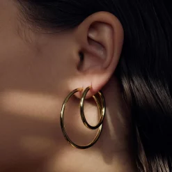 Sorprendimi 925 Sterling Silber vergoldet Ohrringe mit 14 Karat vergoldet gesetzt|Parte di Me Outlet