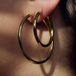 Sorprendimi 925 Sterling Silber vergoldet Ohrringe mit 14 Karat vergoldet gesetzt|Parte di Me Outlet