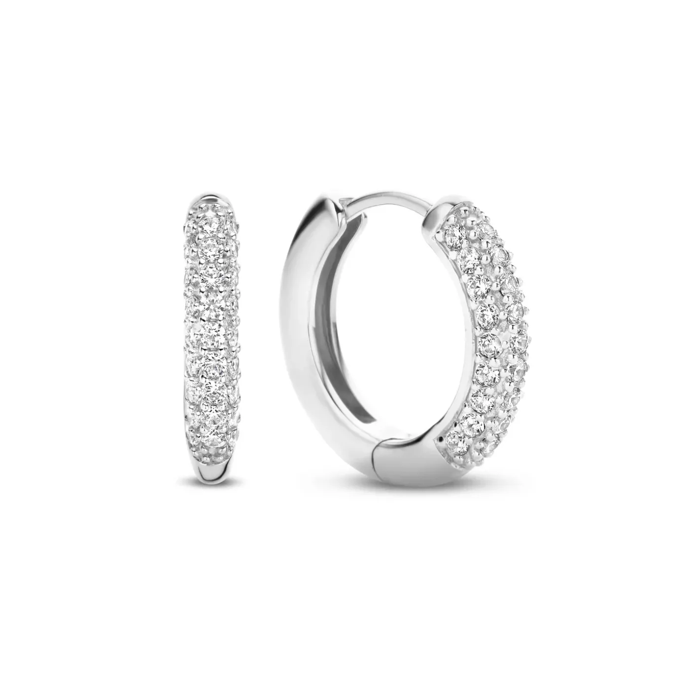 Sorprendimi 925 Sterling Silber Ohrringe mit Zirkoniasteinen besetzt|Parte di Me Clearance