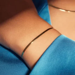 Sorprendimi 925 Sterling Silber vergoldet Halskette und Armband Geschenkset|Parte di Me Fashion