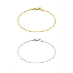 Sorprendimi 925 Sterling Silber und vergoldetes Armband Geschenkset|Parte di Me New