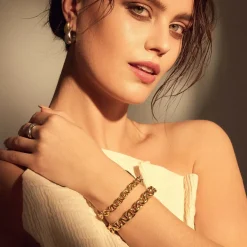 Sorprendimi 925 Sterling Silber vergoldetes Armband Geschenkset|Parte di Me Fashion