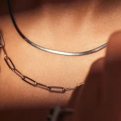 Sorprendimi 925 Sterling Silber Halskette und Armband Geschenkset|Parte di Me Hot