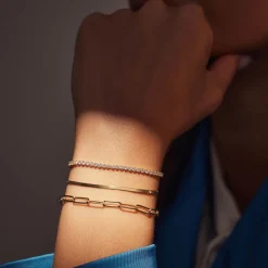 Sorprendimi 925 Sterling Silber vergoldetes Armband Geschenkset|Parte di Me Clearance