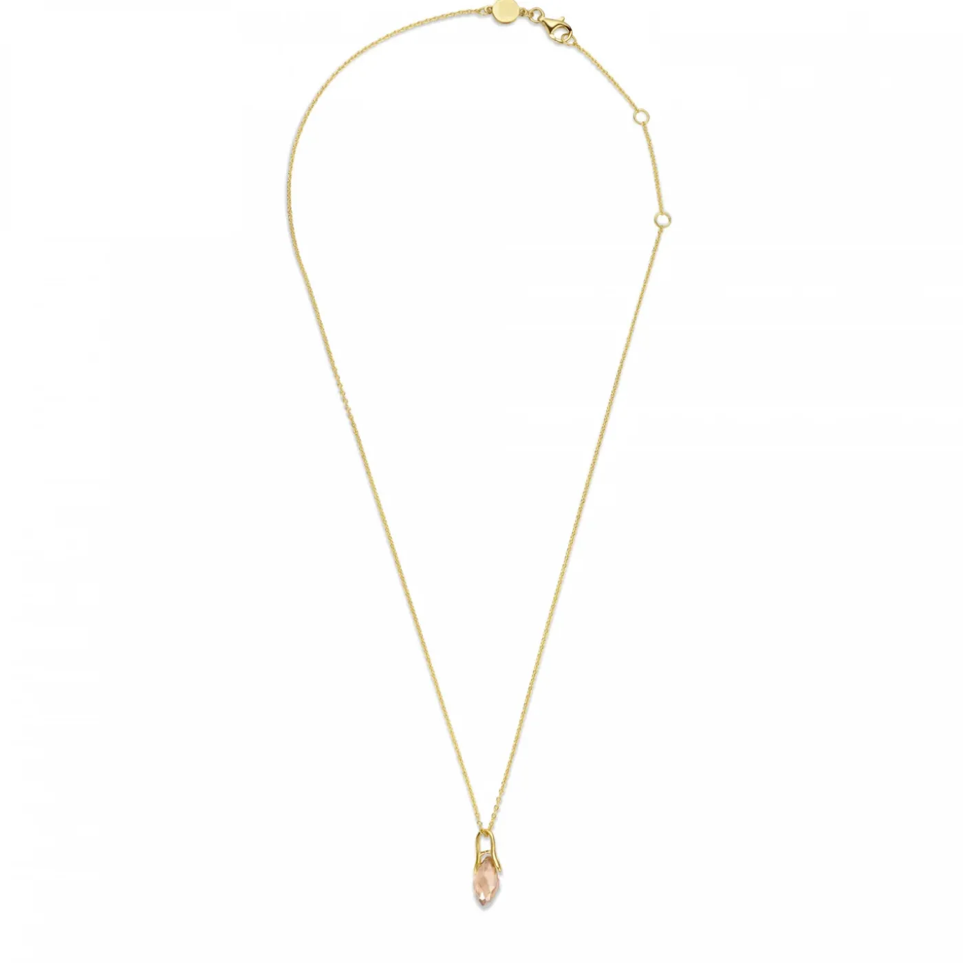 Sorprendimi 925er Sterling Silber vergoldet Halskette und Ohrringe Geschenk-Set mit 14 Karat Goldplattierung|Parte di Me New