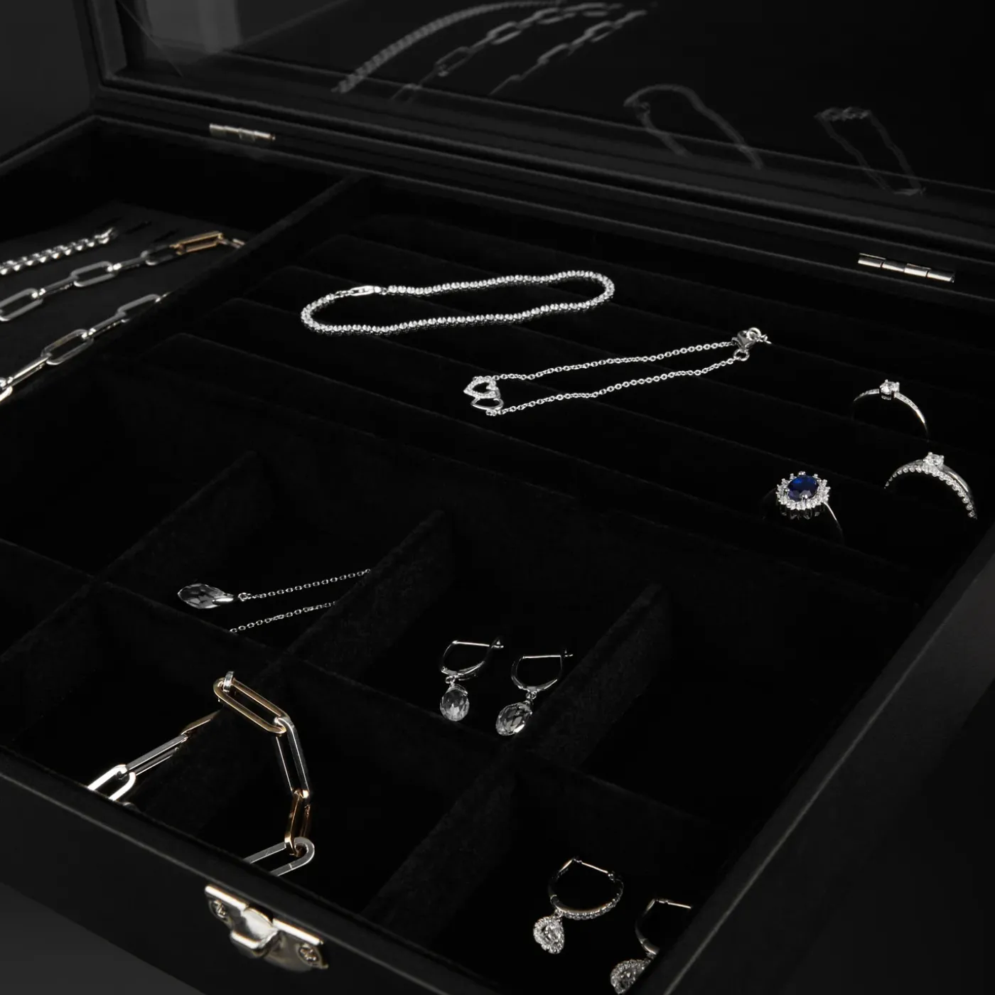 Sorprendimi schwarzer Schmuckkasten|Parte di Me Discount